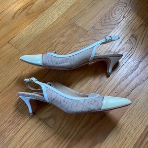 Donald J Pliner strappy low heels